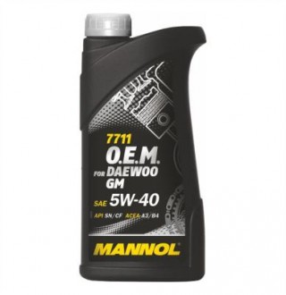 Mannol O.E.M. for Daewoo GM 5w40, 1л